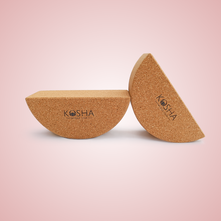 Balance Block: Semi Circle Yoga Brick