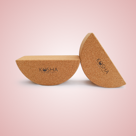 Balance Block: Semi Circle Yoga Brick
